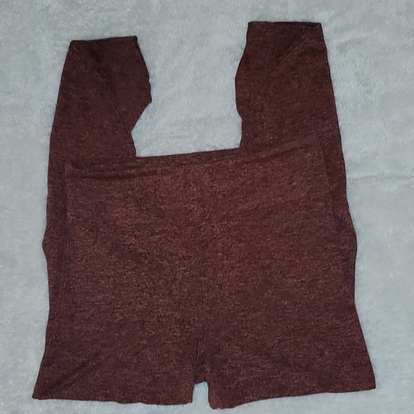 Free People Movement Halo Leggings Coral Size Medium Cutout Details Highrise - Picture 4 of 8